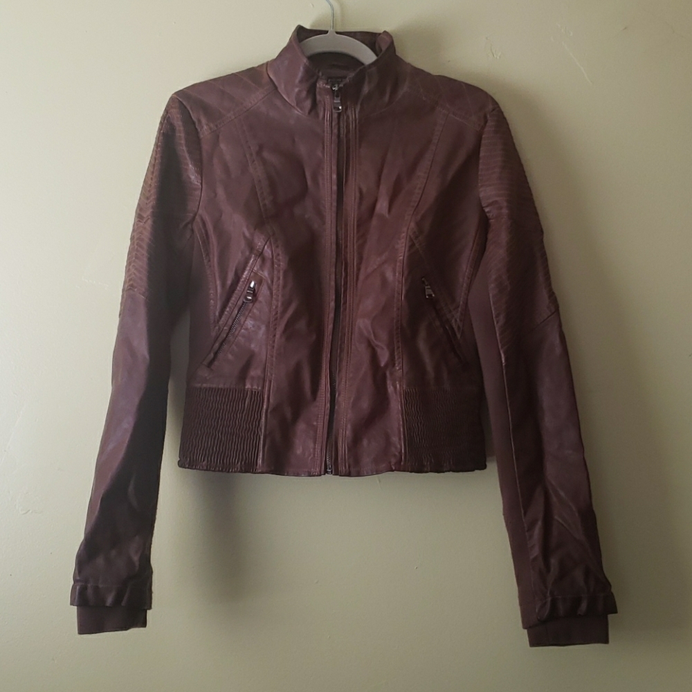 Guess leather jacket